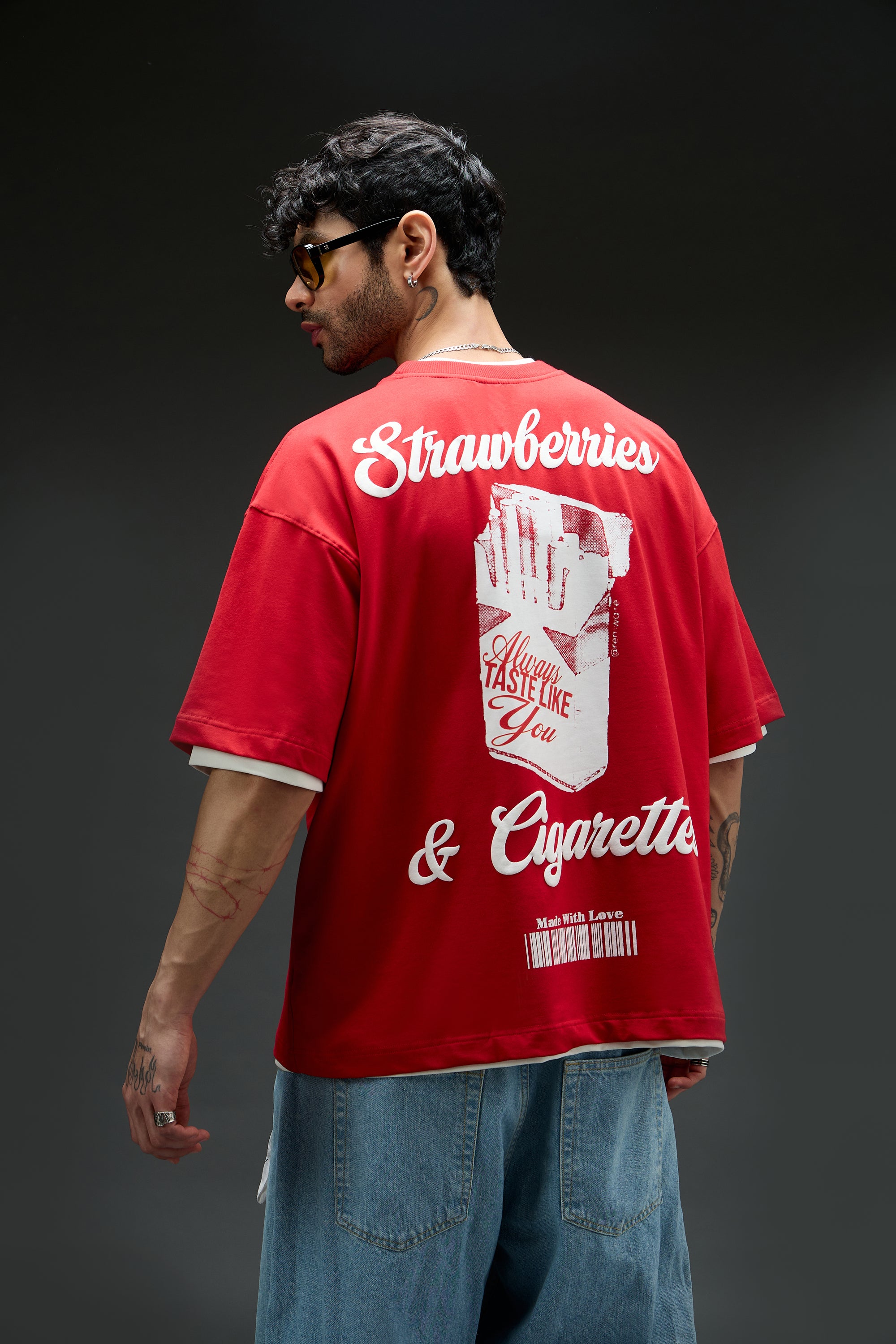 Strawberries & Cigarettes Oversized T-shirt