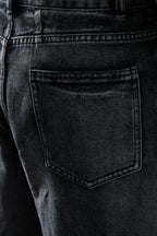 Black Charcoal Wash Denim
