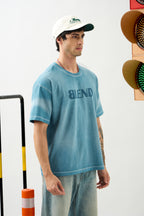 Blue Cloud Wash Tee