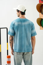 Blue Cloud Wash Tee