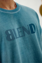 Blue Cloud Wash Tee