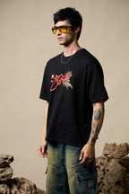Black Ocean Turtle Tee
