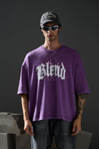 Gothic Purple Wash Tee