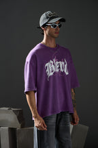 Gothic Purple Wash Tee