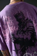 Gothic Purple Wash Tee